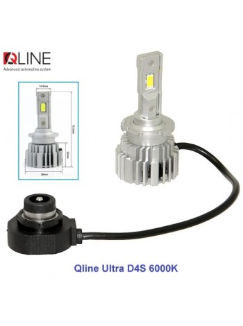 LED автолампи Qline Ultra D4S 6000K