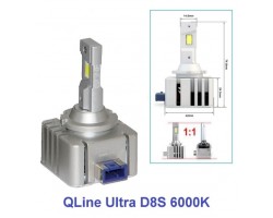 LED автолампи Qline Ultra D8S 6000K