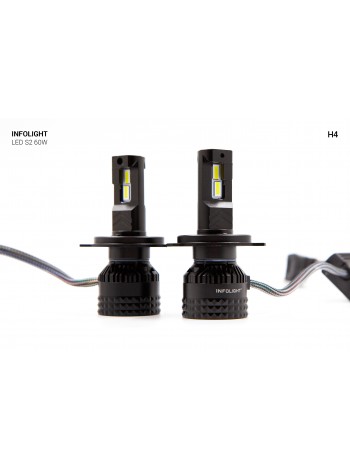 LED автолампы Infolight S2 H4 60W