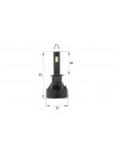 LED автолампы Infolight S1 H1 50W