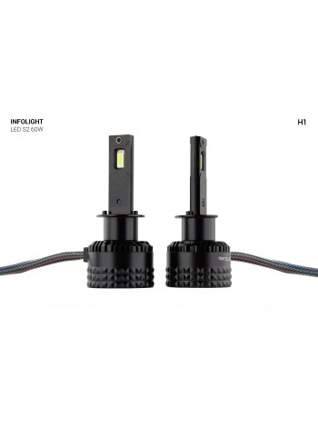 LED автолампы Infolight S2 H1 60W