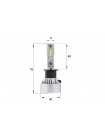 LED автолампи Sho-Me F4 H1 40W