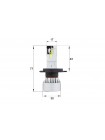 LED автолампи Sho-Me F4 H4 40W