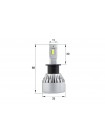 LED автолампи Sho-Me F6 H3 32W