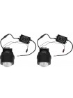 Автомобільні LED світлодіодні лінзи AMS Bi LED FOG F1 3" 5500K