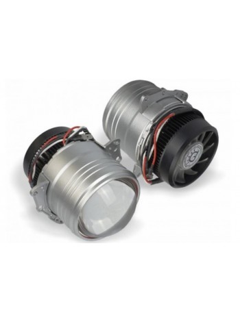 Автомобильные LED светодиодные линзы AMS Matrix Bi-LED 3"
