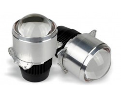 Автомобільні LED світлодіодні лінзи AMS Matrix Bi-LED PRO 3"