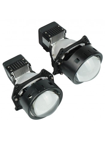 Автомобільні LED світлодіодні лінзи AMS Bi-LED Z10 LASER 3" F