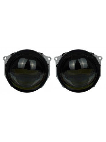 Автомобільні LED світлодіодні лінзи AMS Bi-LED Z12 LASER 3'' F