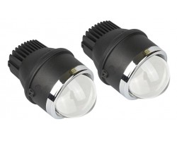 Автомобільні LED світлодіодні лінзи AMS Bi LED FOG 3" 3000K