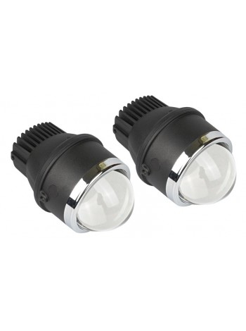 Автомобільні LED світлодіодні лінзи AMS Bi LED FOG 3" 3000K
