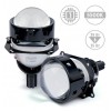 Автомобильные LED светодиодные линзы AMS Bi-LED Z2 3'' F/R