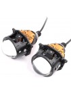 Автомобильные LED светодиодные линзы AMS ORIGINAL A9 5500K 3.0 F/R