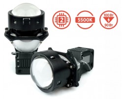 Автомобільні LED світлодіодні лінзи AMS ULTIMATE U8 3.0" F