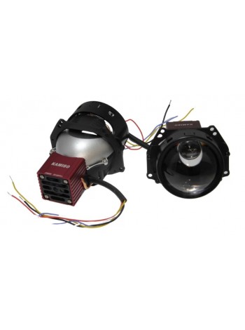 Автомобільні LED світлодіодні лінзи Kamiso (Aozoom) DLPD-07-02 Bi-LED LASER 5500K 72/55W