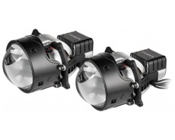 Автомобільні LED світлодіодні лінзи Kamiso (Aozoom) AAPD10-02 Bi-LED LASER 5500K GEN4 51/69W