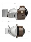 Автомобильные LED светодиодные линзы Kamiso (Aozoom) CLPD-03PRO-02 Bi-LED 60/68W