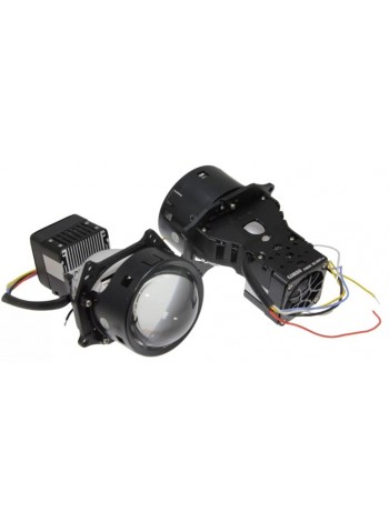 Автомобільні LED світлодіодні лінзи Kamiso (Aozoom) DLPD-01 Bi-LED LASER 5500K 66/75W