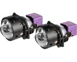 Автомобільні LED світлодіодні лінзи Kamiso (Aozoom) DLPD-07-03 Bi-LED LASER 5500K 75/50W