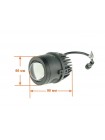 Автомобільні LED світлодіодні лінзи Cyclone LED BF03 2.0" 6000K