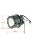 Автомобільні LED світлодіодні лінзи Cyclone LED BF05 2.5” 3-Color