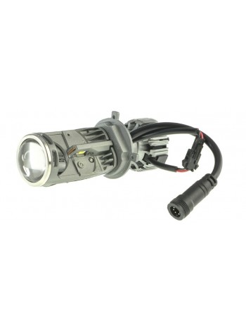 Автомобильные LED светодиодные линзы Cyclone LED G9 H4 35W