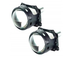 Автомобильные LED светодиодные линзы DriveX BiLED Evolution F1SR 3,0" 47/53W 6000K