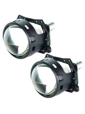 Автомобільні LED світлодіодні лінзи DriveX BiLED Evolution F1SR 3,0" 47/53W 6000K