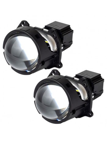 Автомобільні LED світлодіодні лінзи DriveX BiLED Triada 3,0" 60/65W 5500K
