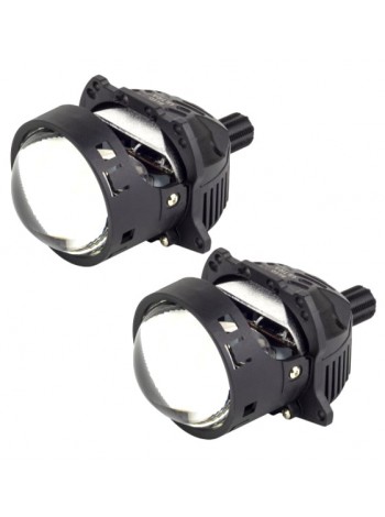 Автомобільні LED світлодіодні лінзи DriveX BiLED ULTRA Ref 3.0" 65/78W 5.8K