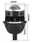 Автомобільні LED світлодіодні лінзи DriveX BiLED ULTRA Ref 3.0" 65/78W 5.8K