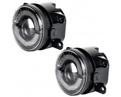 Автомобільні LED світлодіодні лінзи SoKill FOG-101 DLX LowLED UN 3.5" 26W 12-80V 6000K