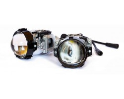 Автомобільні LED світлодіодні лінзи Blu Ray Bi-Led SOL7