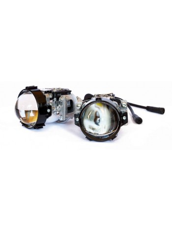 Автомобильные LED светодиодные линзы Blu Ray Bi-Led SOL7