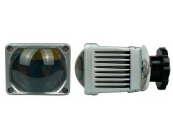 Автомобільні LED світлодіодні лінзи NHK Matrix High Beam Square BLUE