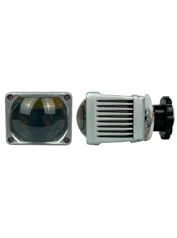 Автомобільні LED світлодіодні лінзи NHK Matrix High Beam Square BLUE