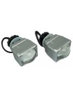 Автомобільні LED світлодіодні лінзи NHK Matrix High Beam Square BLUE