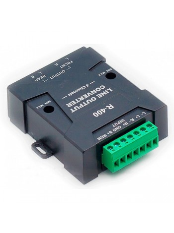 Перетворювач рівня сигналу Carav 4-х канальний R-400