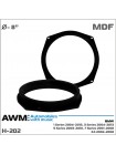 Проставки під динаміки 200 мм / 8" AWM H-202 для BMW 1 Series, 3 Series, 5 Series, 7 Series, Z4