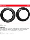 Проставки під динаміки 165 мм / 6.5" ACV 271320-24 для Audi, Skoda, Volkswagen