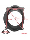 Проставки під динаміки CARAV 14-015 для Toyota Camry, Land Cruiser Prado