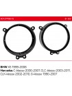 Проставки під динаміки 165 мм / 6.5" ACV 271190-13 для BMW, Mercedes