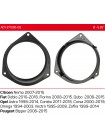 Проставки под динамики 130 мм / 5.25" ACV 271230-09 для Citroen, Peugeot, Opel, Fiatб Ford
