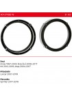 Проставки под динамики ACV 271320-16 для автомобилей Seat, Mitsubishi, Mercedes