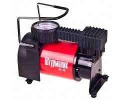 Компресор Штурмовик АС-30 100psi/12Amp/37л/прикурювач