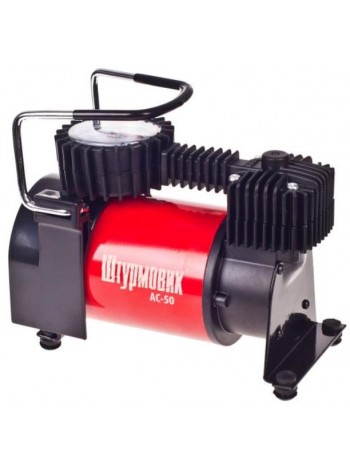 Компресор Штурмовик АС-50 150psi/14Amp/37л/прикурювач