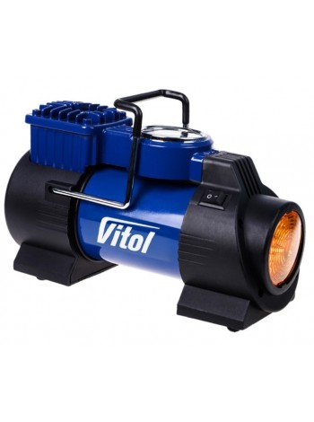 Компресор Vitol К-60 150psi/15Amp/40л/лихтар/прикурювач