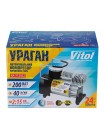 Компресор Ураган КА-У12052 150psi/15Amp/40л/прикур+перехідник/Автостоп