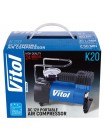 Компресор Vitol К-20 100psi/12Amp/35л/прикурювач