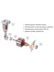 Компресор Vitol К-55 150psi/23Amp /50л/шланг 5,0м/клеми